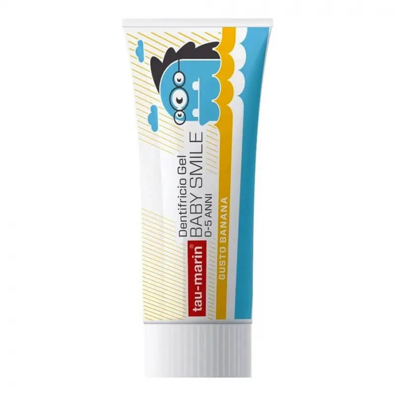 Tau-marin Baby Smile – Gel-Zahnpasta für Kinder von 0 bis 5 Jahren, 50 ml