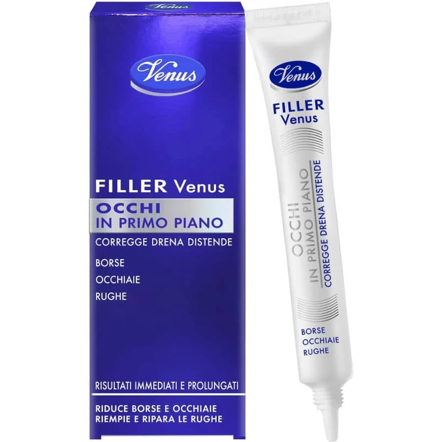Venus Filler Venus 3D - Sérum antienvejecimiento para el contorno de los ojos, 15 ml