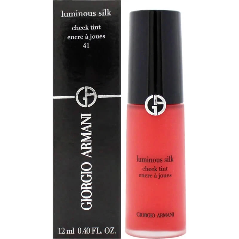 Giorgio Armani Luminous Silk Cheek Tint – Flüssiges Rouge – Nr. 41 Flaming Red