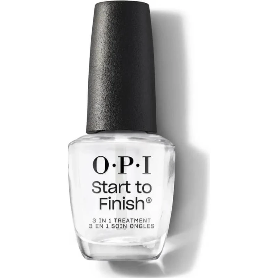 Opi Start to finish – tratament 3 în 1 pentru întărirea unghiilor, 15 ml