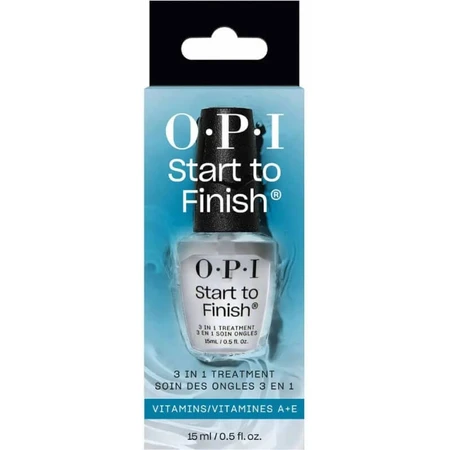 Opi Start to finish – tratament 3 în 1 pentru întărirea unghiilor, 15 ml