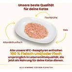 Almo Nature HFC Natural Atlantic Tuna - Aanvullend natvoer voor volwassen katten vanaf 1 jaar, 280 g