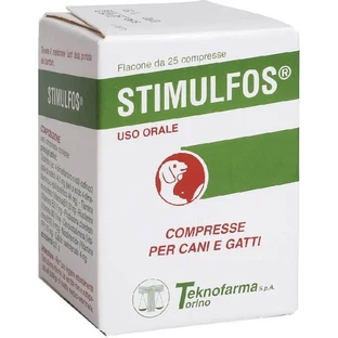 Teknofarma Stimulfos 25 tabletten – diergeneesmiddel voor honden en katten