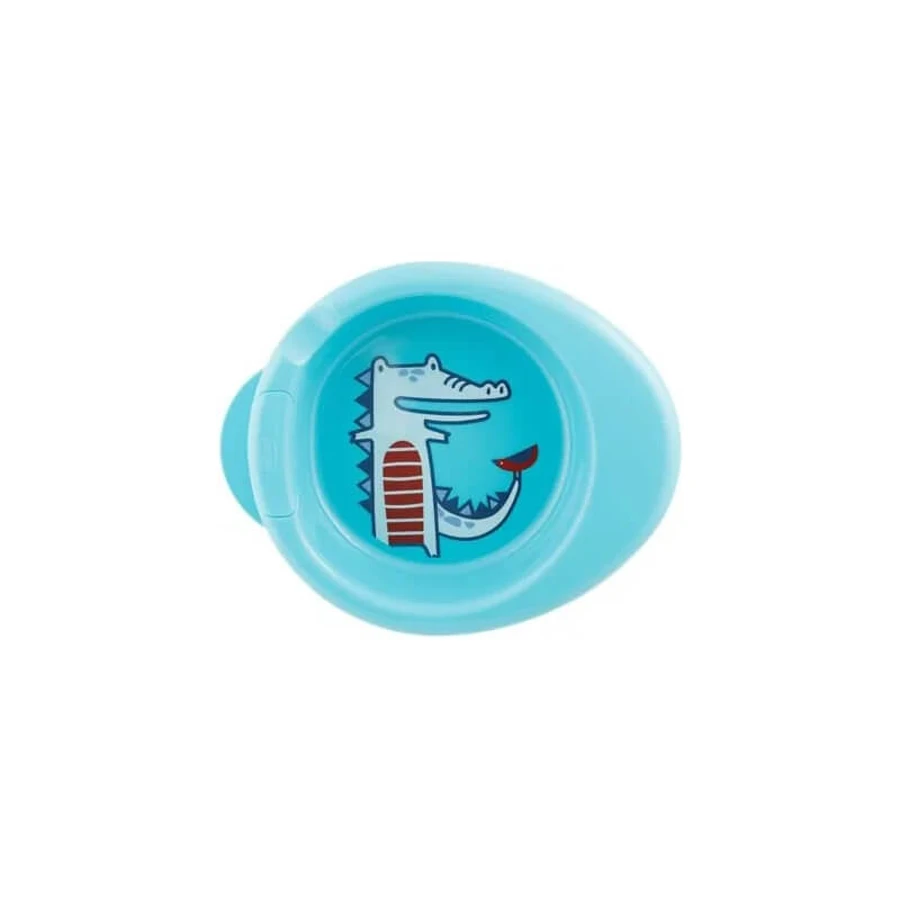 Bol pour bébé Chicco bleu clair, à partir de 6 mois
