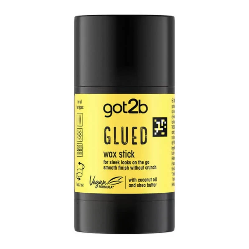 Got2b Glued Wax Stick – Haarwachs mit extra starkem Halt und langer Wirkdauer (24 Stunden), 50 ml