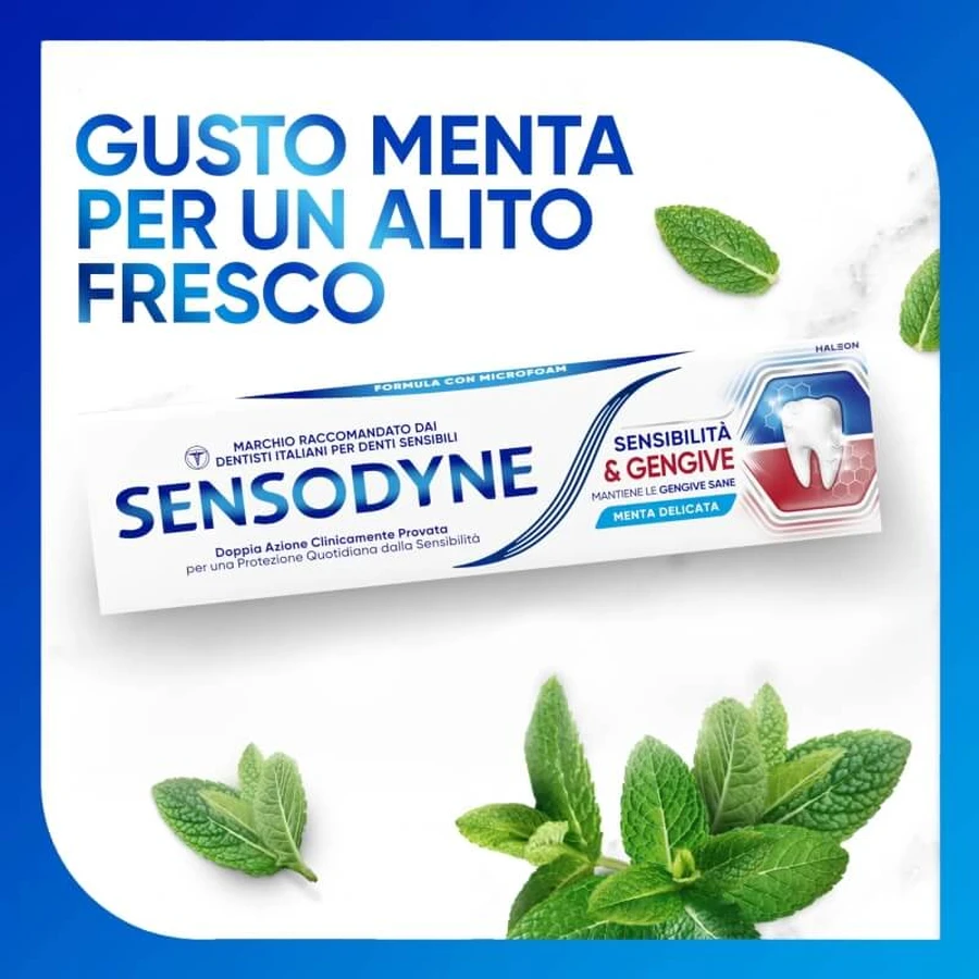 Sensodyne Sensitivity &amp; Gums Mild Mint - Toothpaste 75 ml