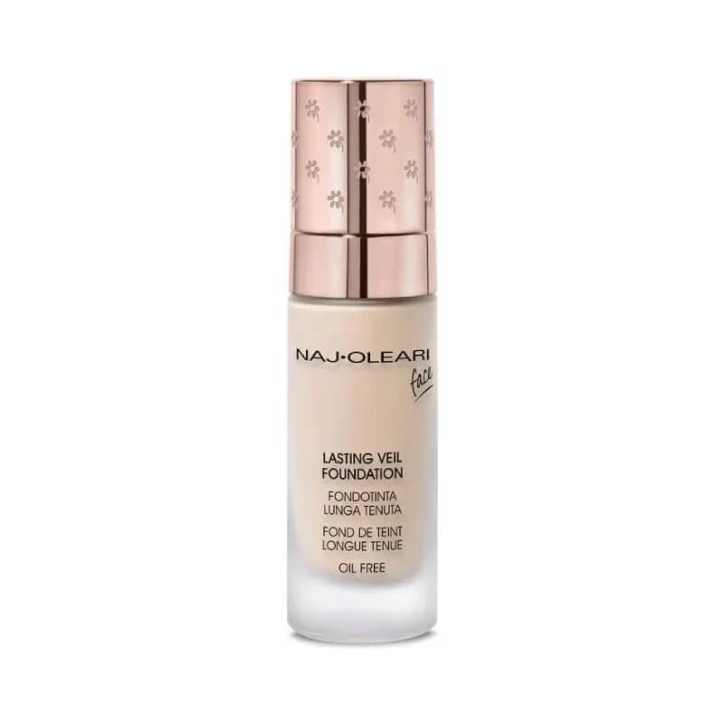 Naj Oleari Lasting Veil Foundation – Langhaftende Foundation – Nr. 01 Vanilla