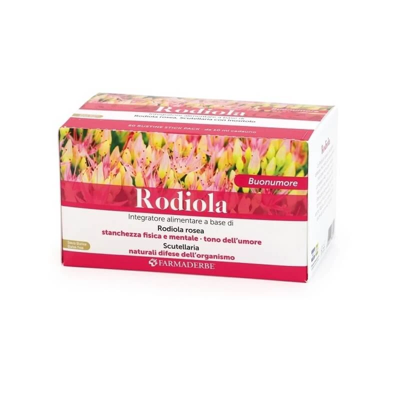 Rhodiola, 20 Sticks à 10 ml – Nahrungsergänzungsmittel zur Stimmungsaufhellung