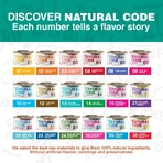 Natural Code 10 Thon et petits poissons blancs - Aliment complémentaire pour chat, 85 g