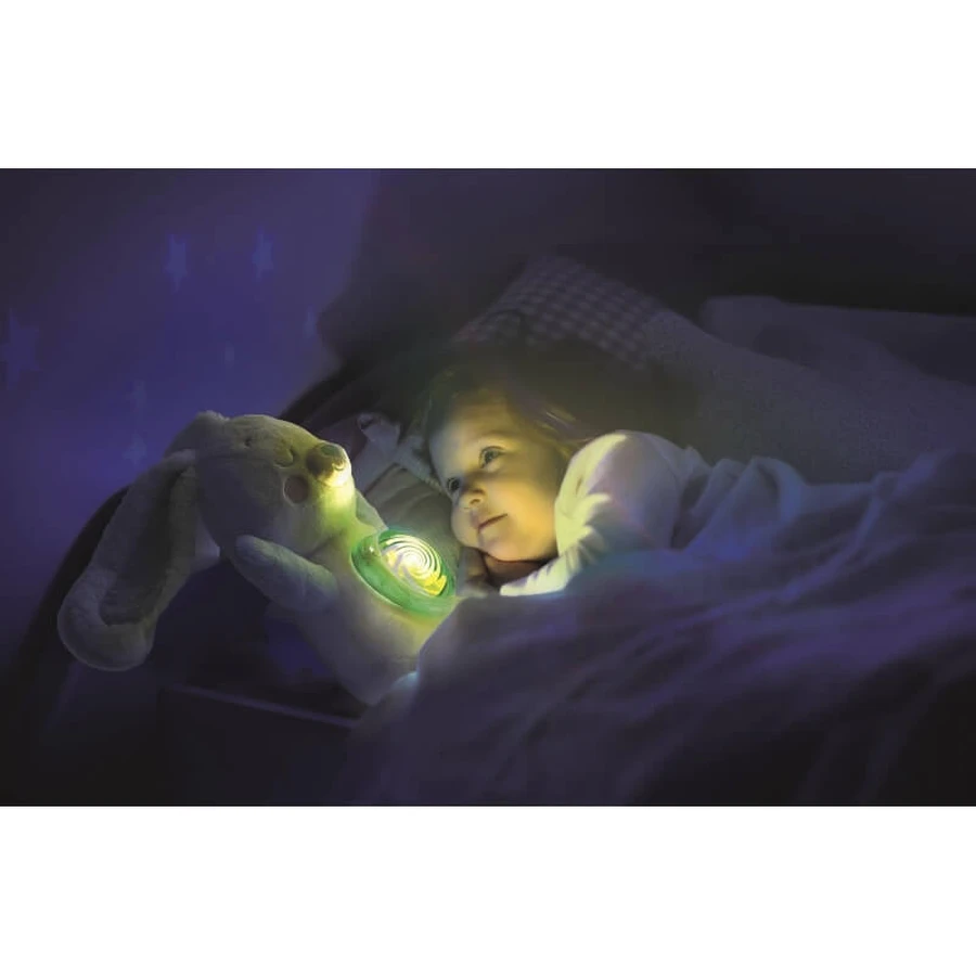 Clementoni Fiocco – Nordlicht-Projektor mit Geräuschen und Melodien für Kinder