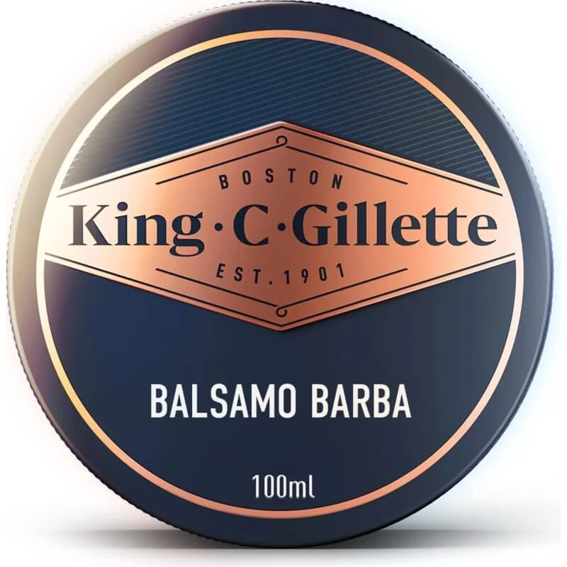 Gillette King C. Gillette – Sanfter Rasierbalsam 100 ml
