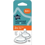Tommee Tippee Advanced Anti-Colic – 2 Sauger mit schnellem Durchfluss, ab 6 Monaten.