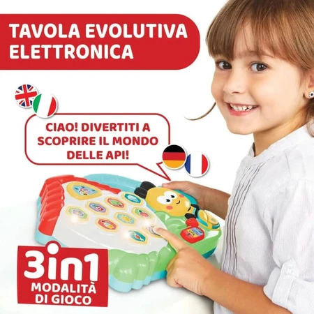 Chicco Sense & Focus Baby Bee: la descoperirea stupului – joc electronic pentru copii