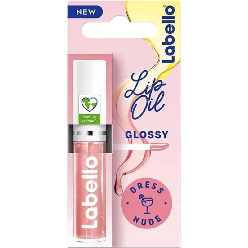 Labello Glossy Lip Oil – Dress Nude Lippenbalsam
