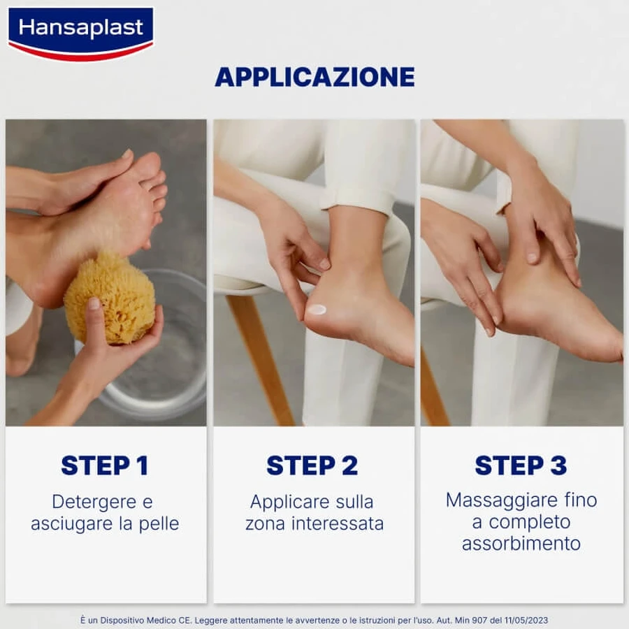 Hansaplast Anti-calus, tratament intensiv sub formă de cremă cu 20% uree, 75 ml