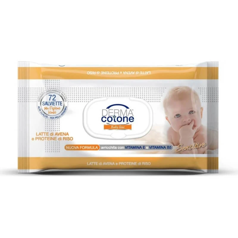 Dermacotone Hafermilch und Reisprotein – 72 Tücher