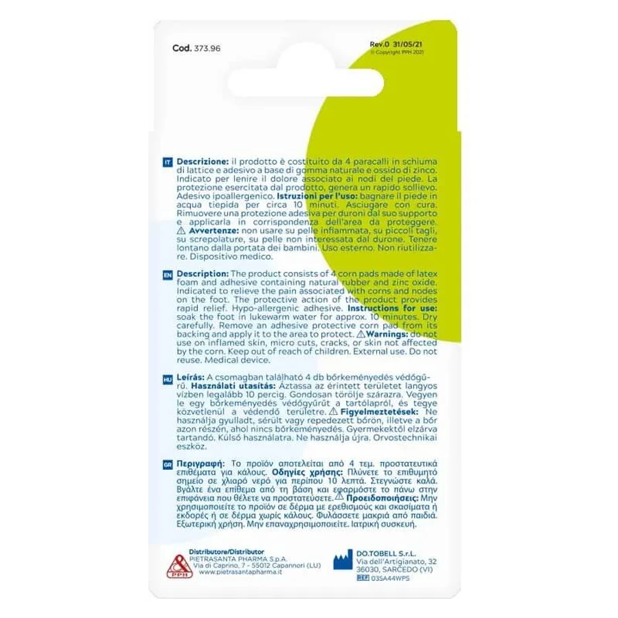 Master Aid Footcare – 4 ochronne wkładki na zgrubienia i modzele: ceny i cechy