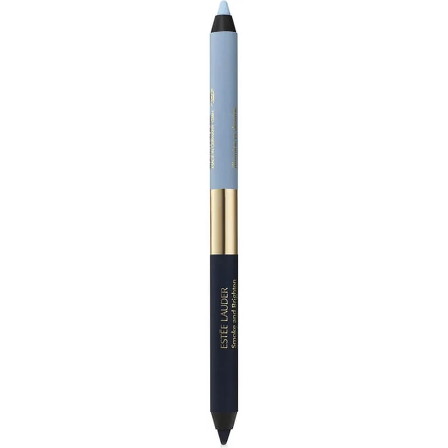 Estee lauder Smoke and brighten kajal eyeliner duo - matita occhi 2 in 1 marine/sky blue