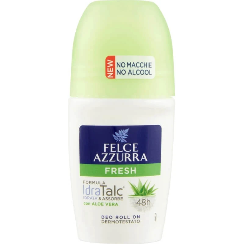 Fresh Blue Fern – Feuchtigkeitsspendendes Deodorant mit Aloe Vera, Roll-On, 50 ml
