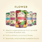 Terra Canis Flower Waikiki Woof Salmon – uzupełniająca karma mokra dla psów, 400 g: ceny i cechy