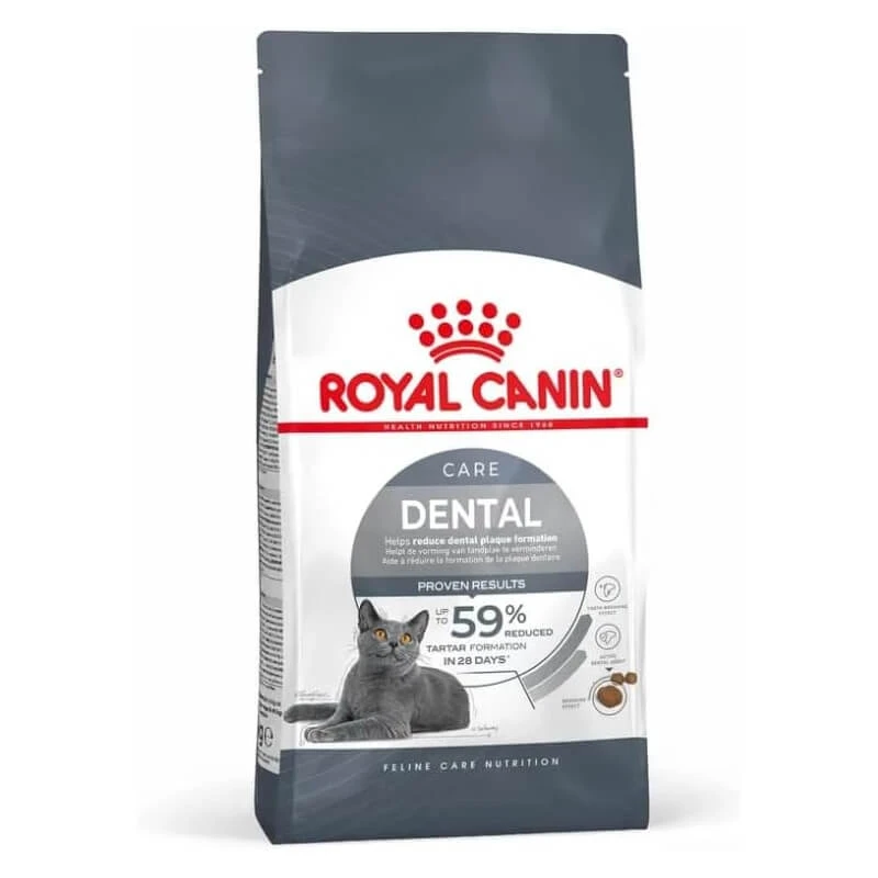 Royal Canin Dental Care – Alleinfuttermittel für erwachsene Katzen zur Unterstützung der Mundhygiene, 1,5 kg