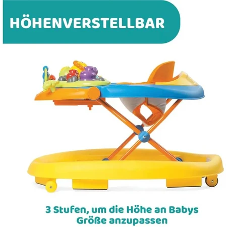 Chicco Walky Talky Sunny – cărucior de plimbare cu bară de joacă 3D