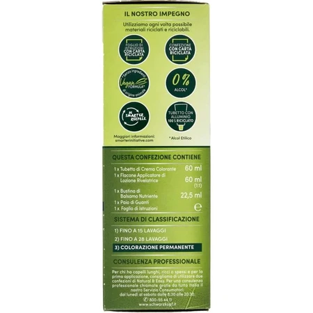 Schwarzkopf Natural &amp; easy - Permanent Hair Color No. 573 Cool Dark Brown