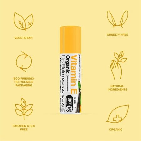 Dr. Organic Vitamin-E-Lippenbalsam – 5,7 ml