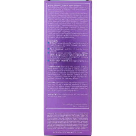 Clinians Intense – cremă anticelulitică pentru zonele critice – abdomen, fese și coapse, 150 ml