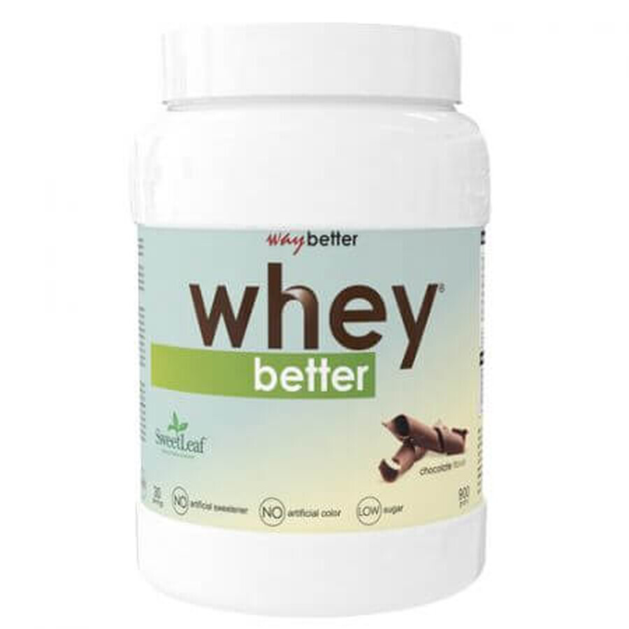 Whey Better Schokoladen-Protein-Pulver, 900 g, Way Better