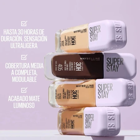 Maybelline Superstay Lumi Matte - Base de maquillaje líquida - N.º 119
