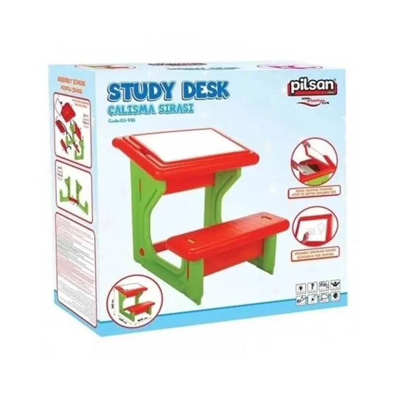 Pilsan Smart Studio – Roter Kinderschreibtisch