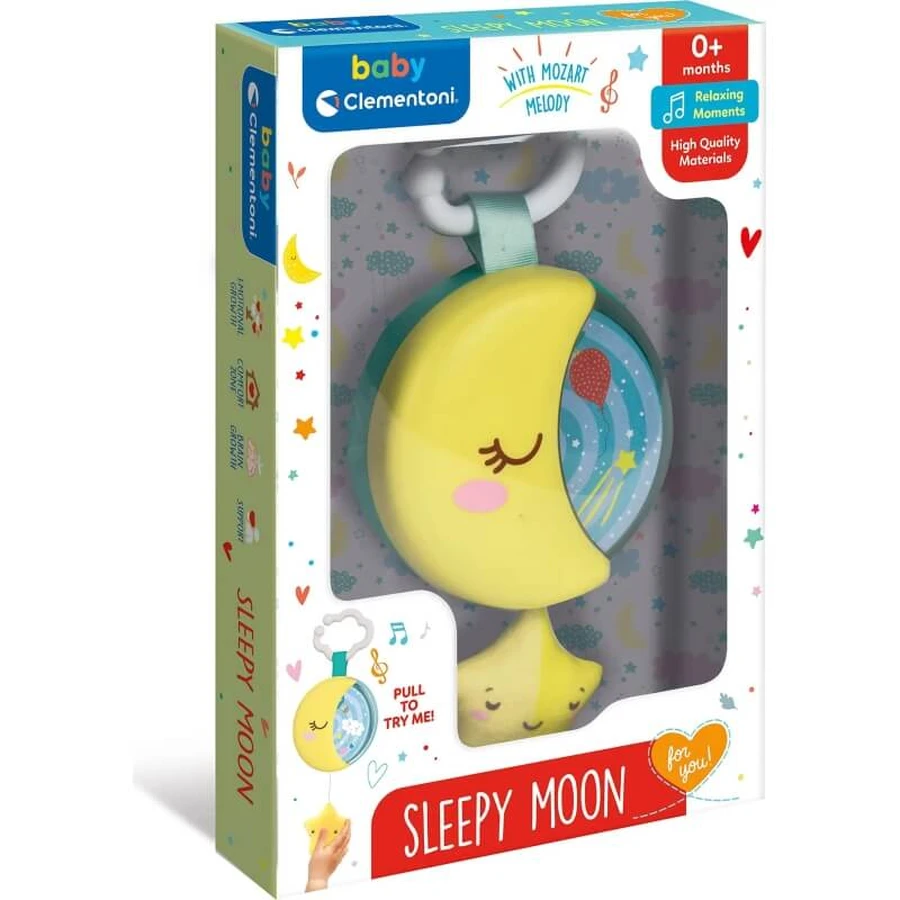 Clementoni Sleepy Moon - Muziekdoosje in de vorm van een maan 0m+