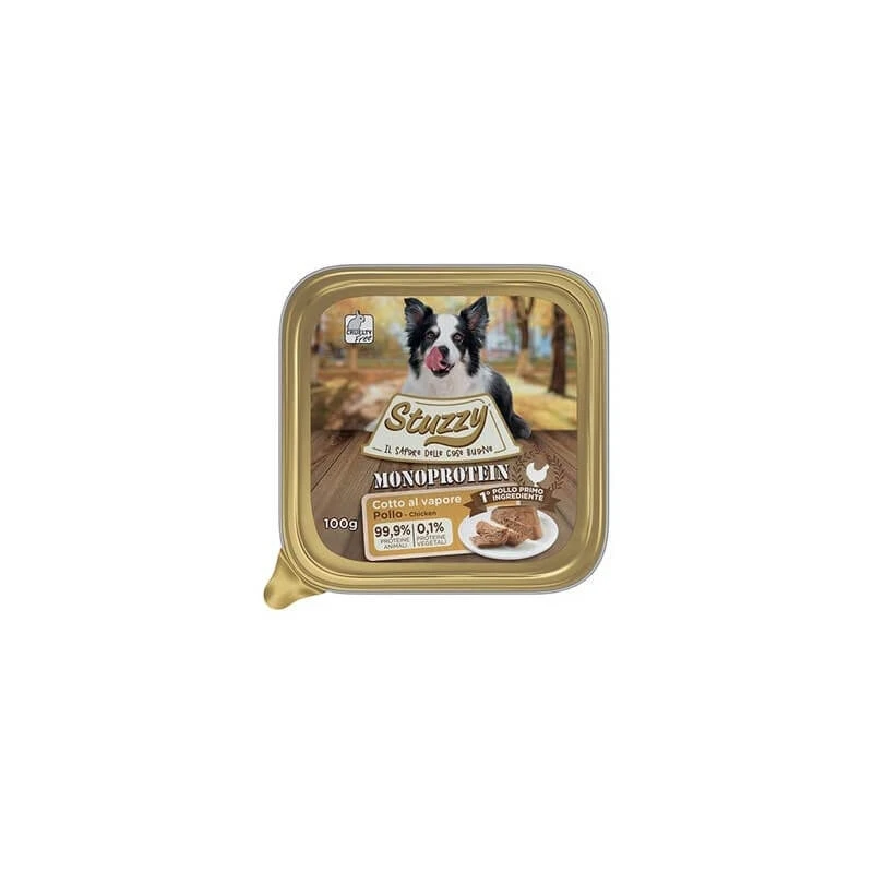 Stuzzy Monoprotein Huhn – Alleinfuttermittel für ausgewachsene Hunde, 100 g