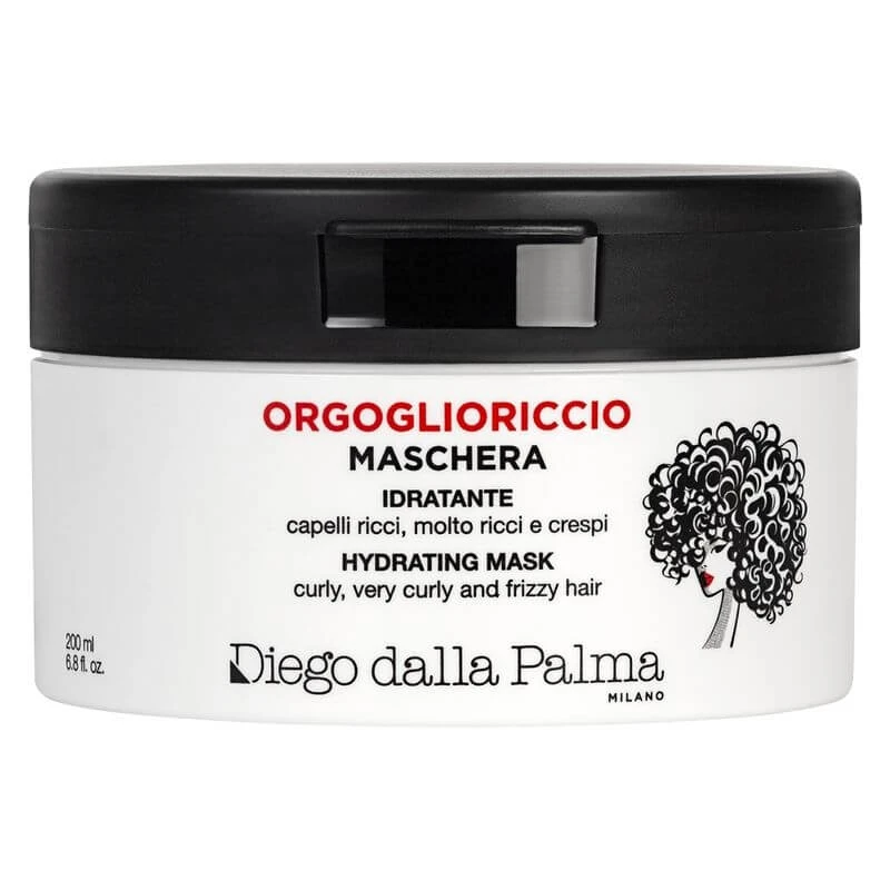 Diego dalla Palma Pride in Curls – Feuchtigkeitsspendende, definierende Anti-Frizz-Haarmaske für lockiges Haar, 200 ml