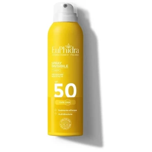 Crème solaire Euphidra SPF 50+ : spray solaire invisible, haute protection, 200 ml