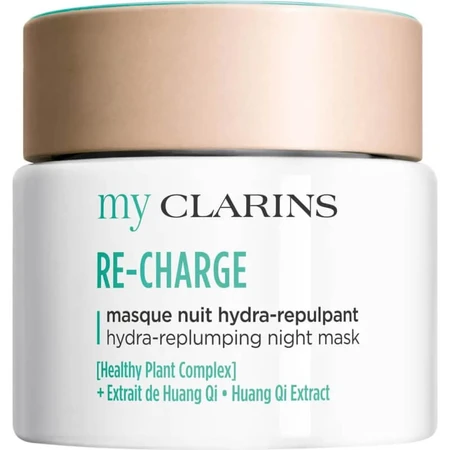 Clarins my clarins re-charge - maschera notte idratante rimpolpante 50 ml