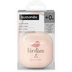 Suavinex Birdies - Pink Pacifier Case for 2 Pacifiers