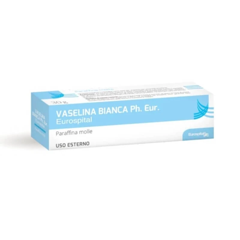Eurospital White Vaseline ph.eur – Grundsubstanz für Salben und Hautpflegemittel, 30 g