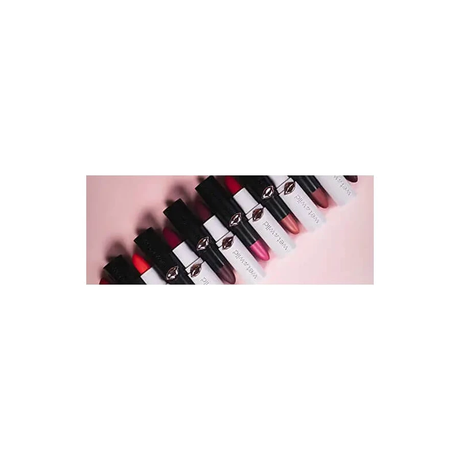 Wet n Wild Mega Last High-Shine Lip Color - Shiny Lipstick - Raining Rubies