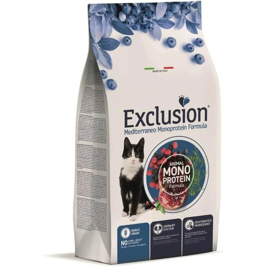 Exclusion Mediterraneo Noble Graincat Tonno – hrană uscată completă pentru pisici sterilizate, 12 kg