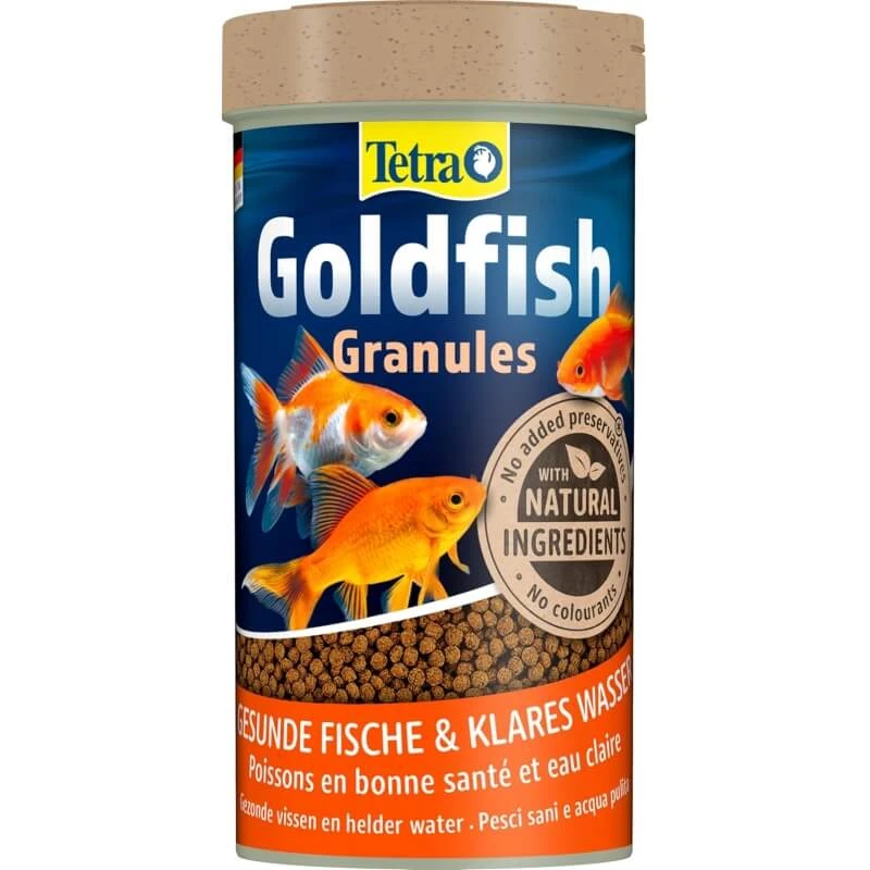 Tetra Goldfisch-Granulat – Alleinfutter für Goldfische, 250 ml