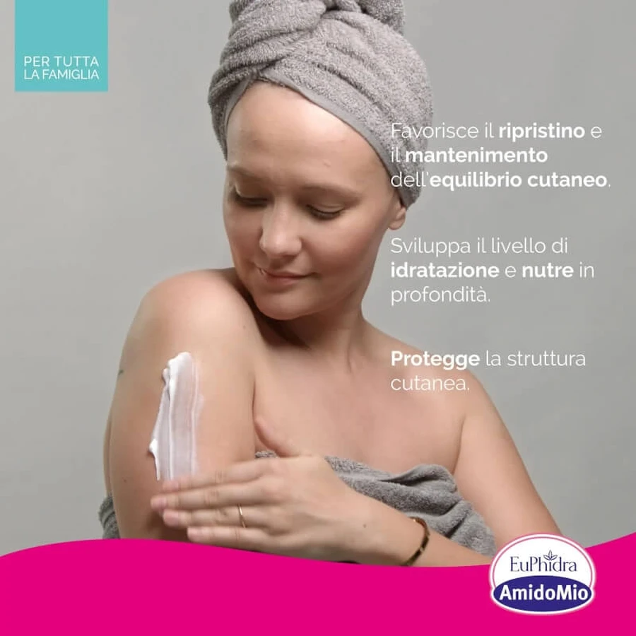 Euphidra Amidomio - Crema corporal hidratante y nutritiva, 250 ml