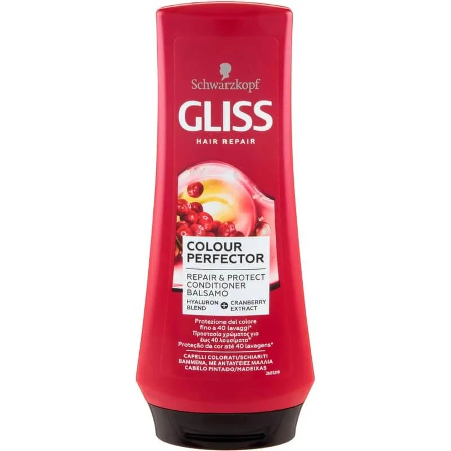 Testanera Gliss culoare strălucitoare – balsam pentru protecția culorii 200 ml