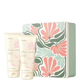 Set de regalo «Flirty Tuberose» de Pupa Flower Artist: gel de ducha de 200 ml + loción corporal de 200 ml