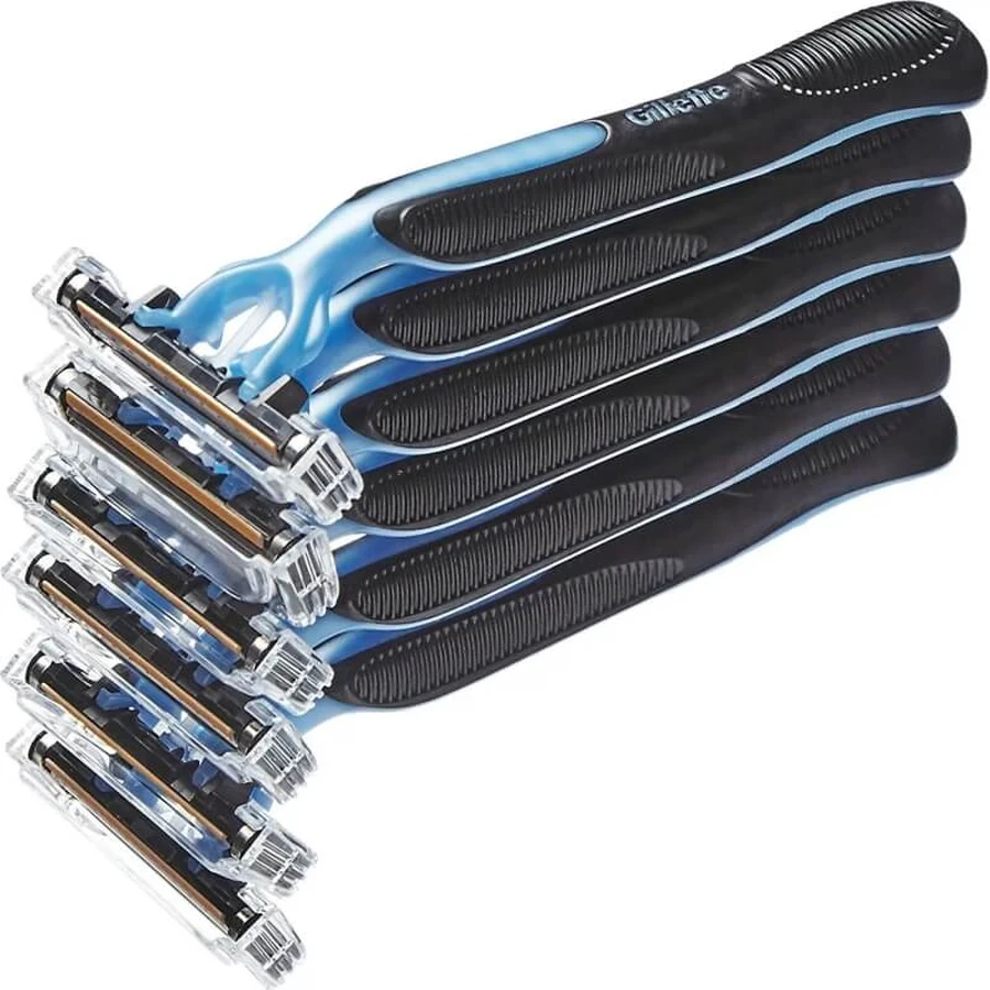 Gillette Blue3 Smooth – 6 aparate de ras de unică folosință