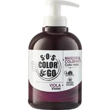 Alama Sos Color &amp; Go – Pflegende Haarfarbenmaske 300 ml – Lila