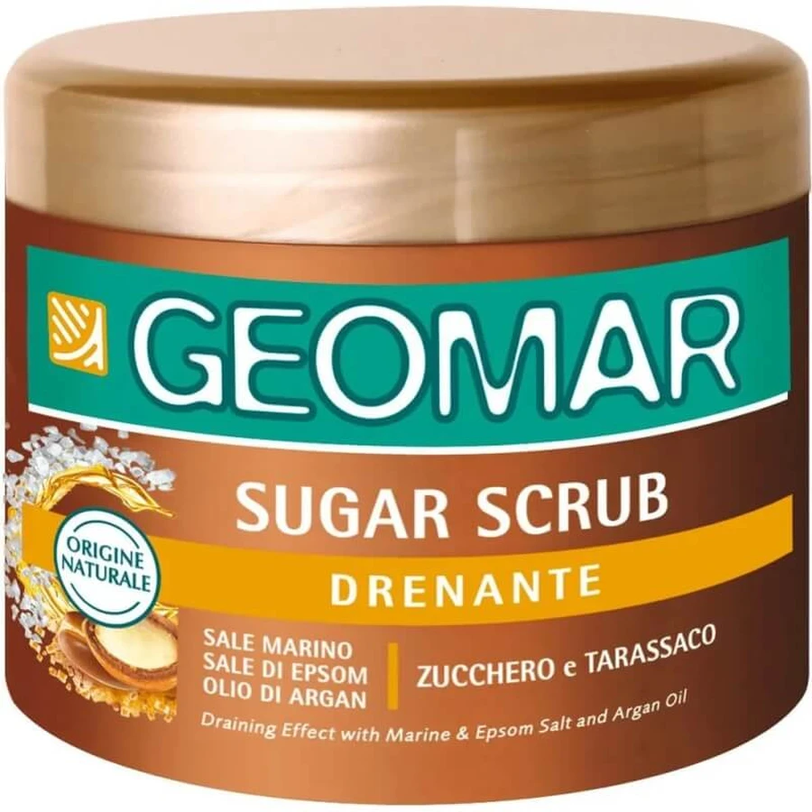 Geomar Exfoliant cu zahăr cu efect drenant 600 gr
