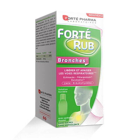 Forterub Bronche Sirup, 200 ml, Forte Pharma