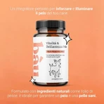 Bau Cosmetics – Vitalitate și strălucire pentru blana câinelui, 90 de comprimate – hrană complementară pentru blana câinelui